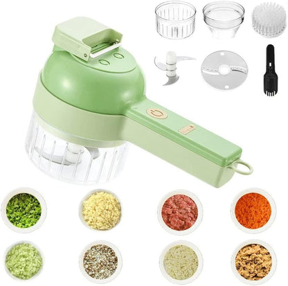 ChopSwift 4-in-1 Portable Electric Vegetable Cutter