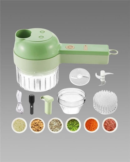 ChopSwift 4-in-1 Portable Electric Vegetable Cutter